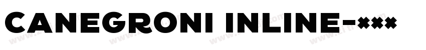 CANegroni Inline字体转换